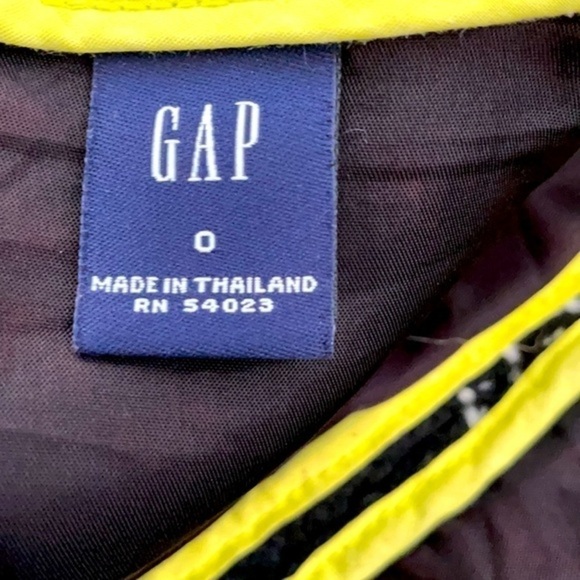 GAP | Women’s Black & White Back Quarter Zip Checkered Casual Skirt Size 0. - Picture 3 of 7